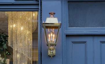 Kemble Outdoor Half Lantern