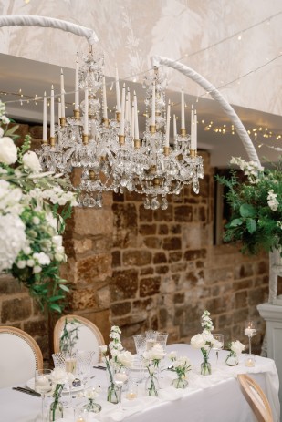 Balmoral Crystal Chandelier – Indoor & Outdoor Hire for Weddings and Special Occasions