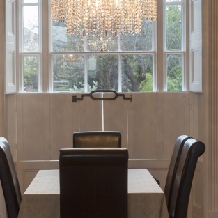 Stunning Battledown Rectangular Chandelier and it’s sibling Battledown Round Chandelier