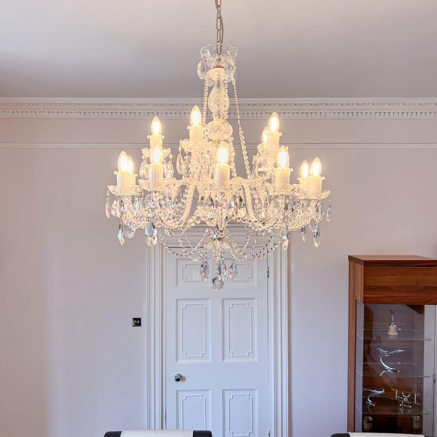 Balmoral Crystal Chandelier Large