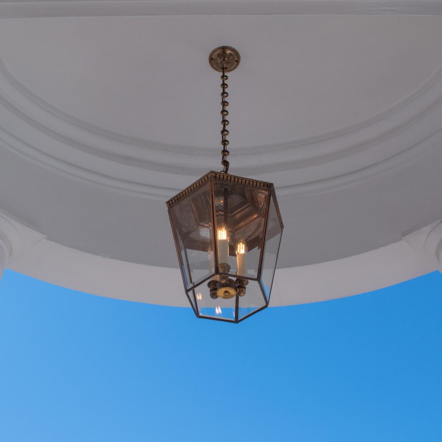 Collins Hanging Latern, 3 Lights, Large