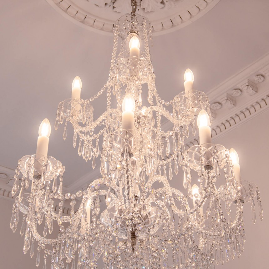 Georgian Belgravia Double Chandelier