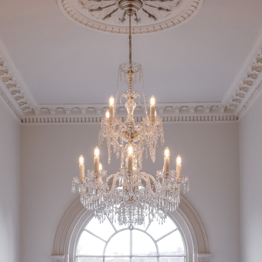 Georgian Belgravia Double Chandelier