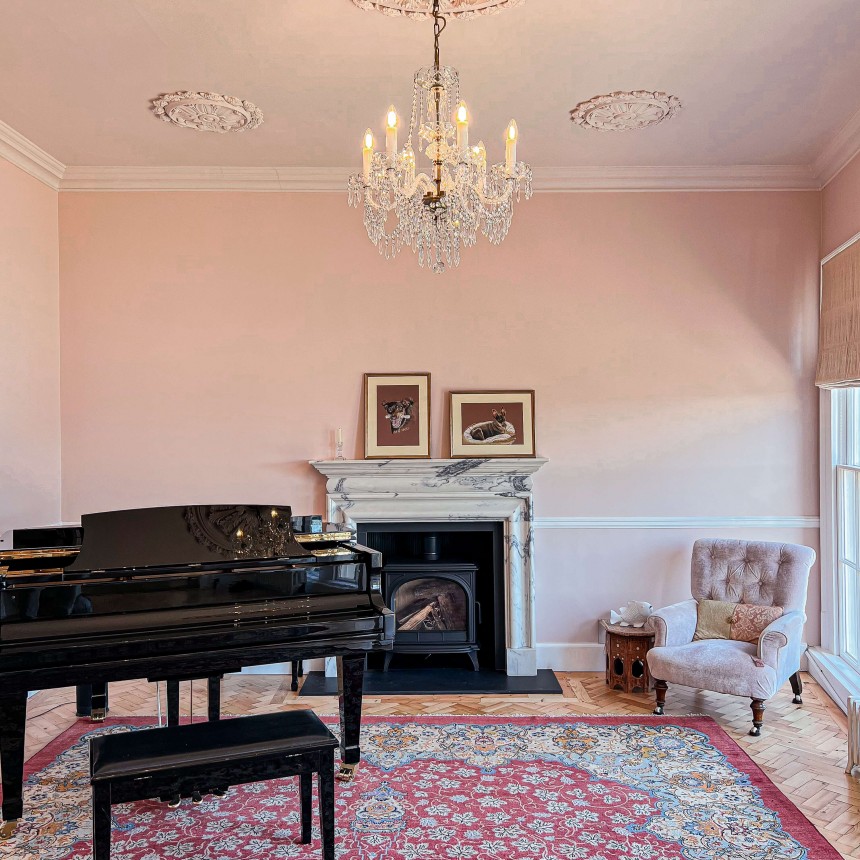 Georgian Chandelier Belgravia Small, Antique Brass
