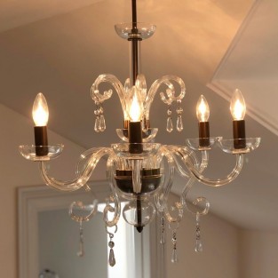 Beaudesert Glass Chandelier
