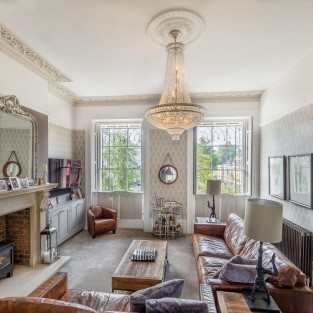 Lansdown Basket Chandelier. 81c, x 127; Nickel