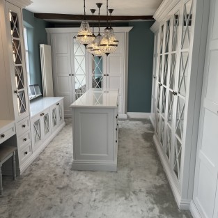 Bag Chandelier Regent Antique Brass