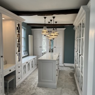 Bag Chandelier Regent Antique Brass