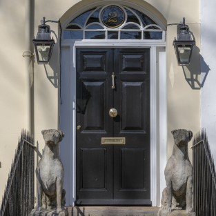 Battledown Overhead Wall Lantern