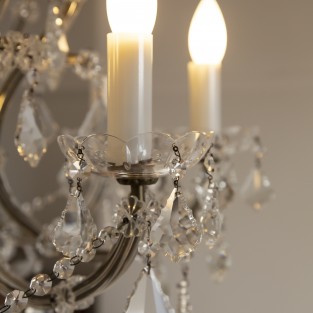 Wellington Large Crystal Chandelier