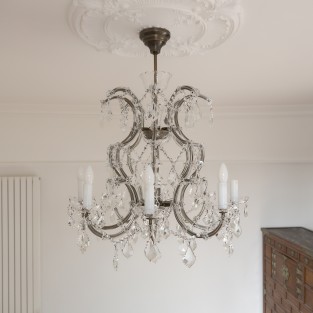Wellington Large Crystal Chandelier