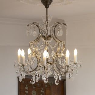Wellington Large Crystal Chandelier