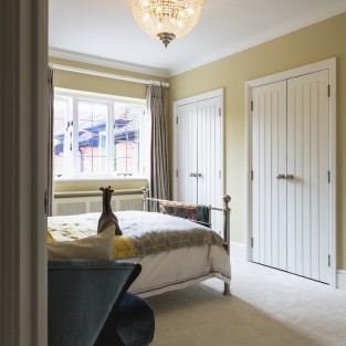 Bath Crystal Chandelier in Nickel