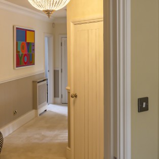 Bath Crystal Chandelier in Nickel