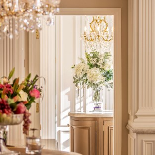 Wellington Crystal Chandelier Gold