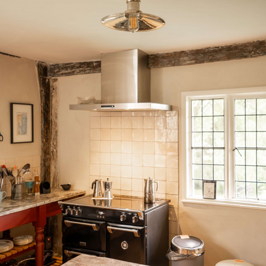 Brent Flush Mounted Pendant Nickel