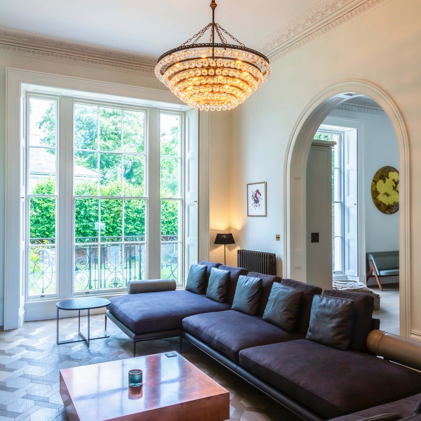 Clarence Round Chandelier