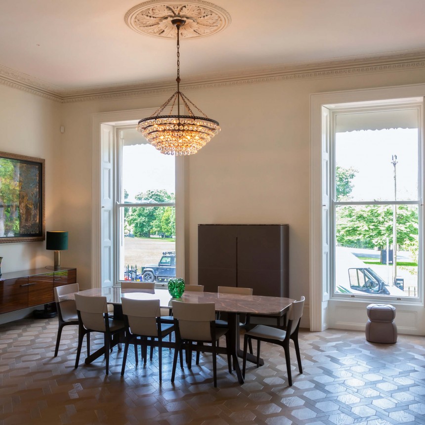 Clarence Round Chandelier