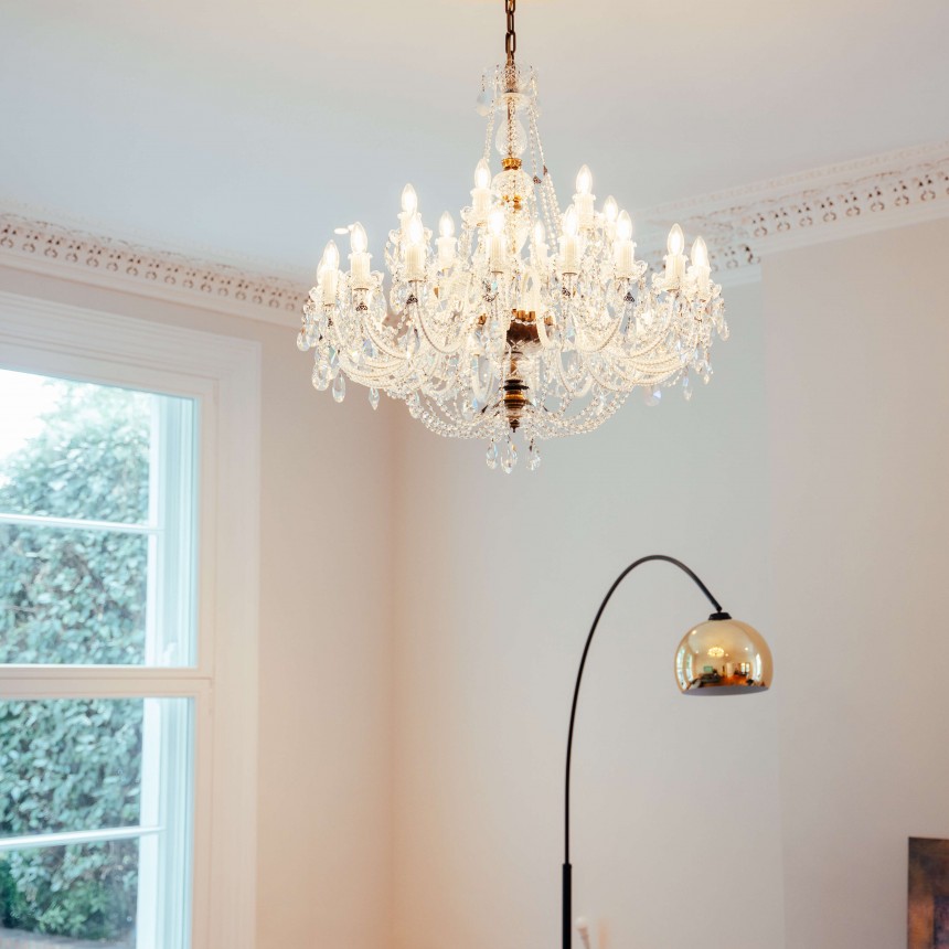Balmoral Crystal Chandelier Large