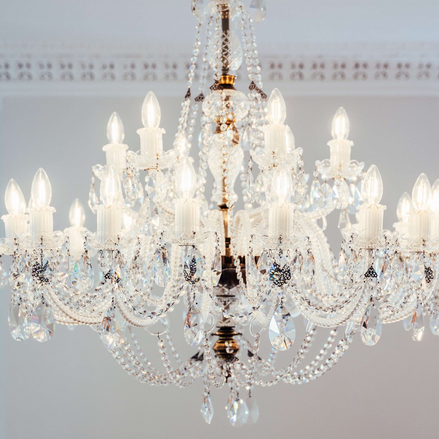 Balmoral Crystal Chandelier Large