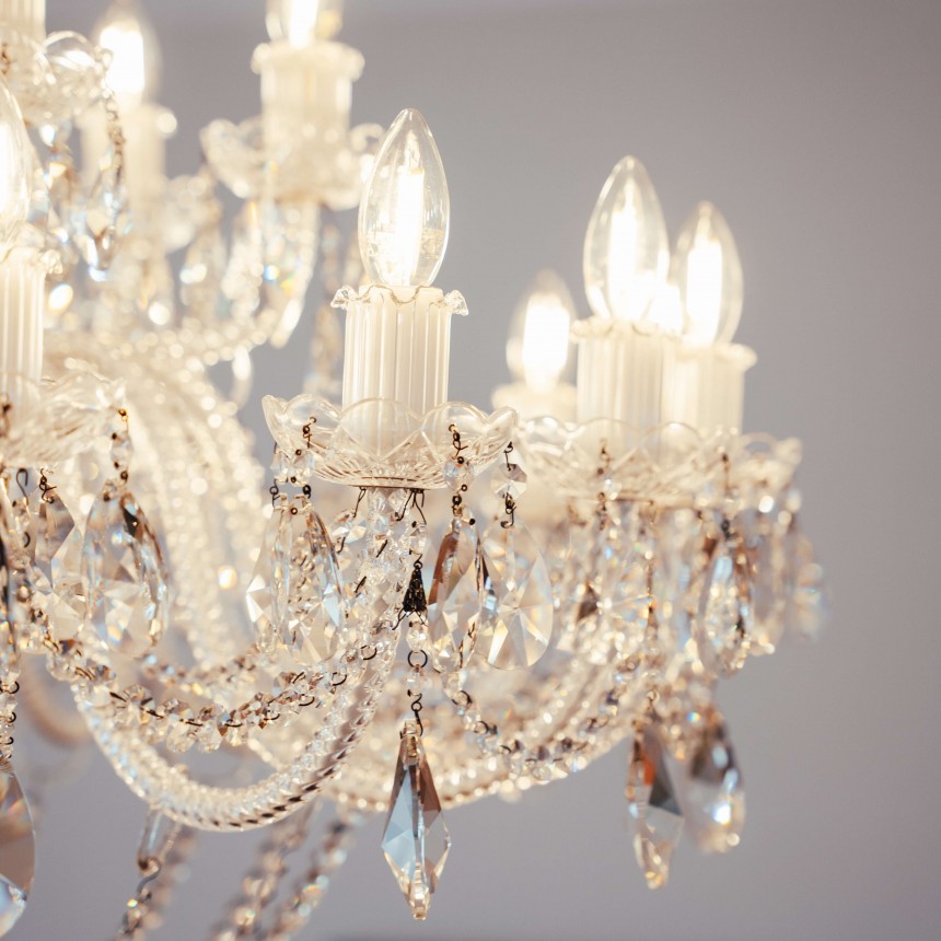 Balmoral Crystal Chandelier Large
