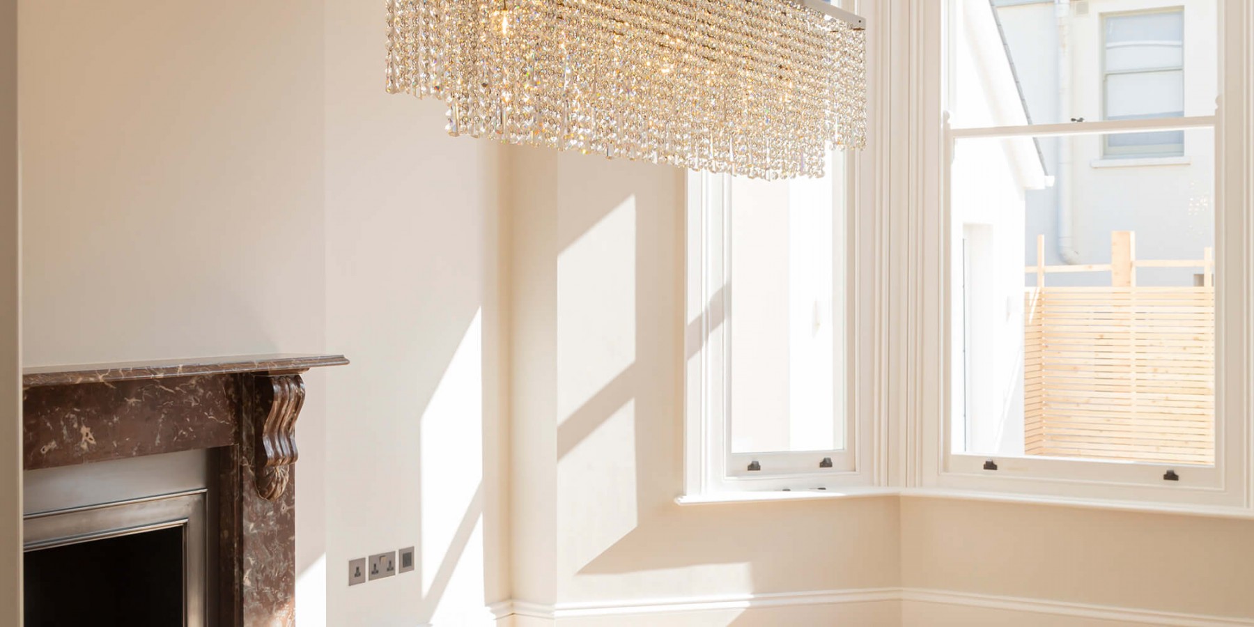 WILMSLOW CRYSTAL RECTANGULAR CHANDELIER