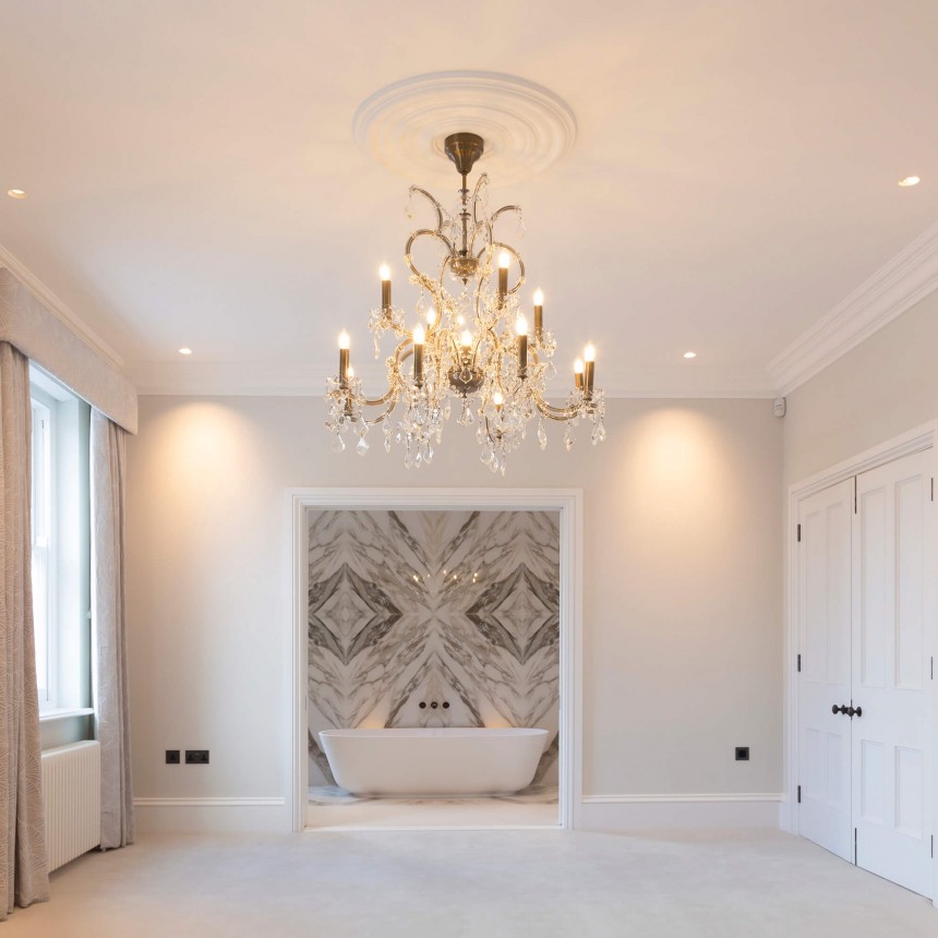 KENSINGTON LARGE CRYSTAL CHANDELIER