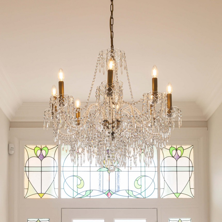 GEORGIAN CHANDELIER BELGRAVIA, MEDIUM