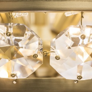 This elaborate Balloon Chandelier would look spectacular in any living room, library or hallway!