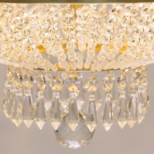 This elaborate Balloon Chandelier would look spectacular in any living room, library or hallway!