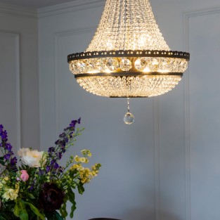 St Peter Balloon Chandelier Bronze