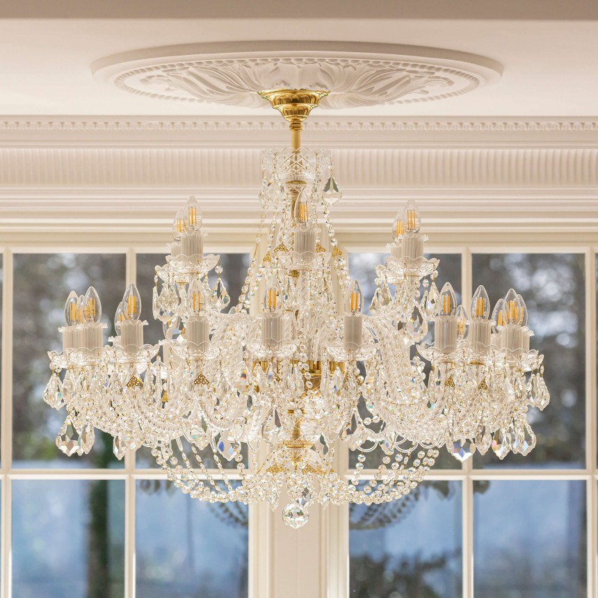 Large Crystal Chandelier balmoral