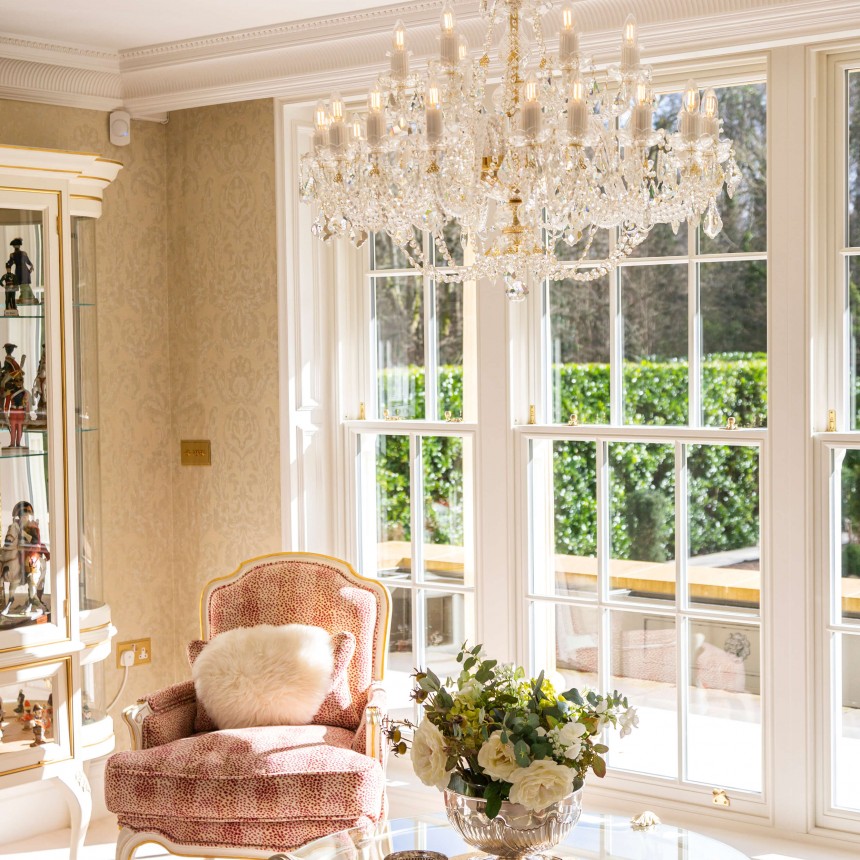 Large Crystal Chandelier balmoral