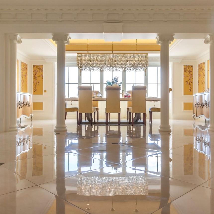 Bespole Rectangular Crystal Chandelier