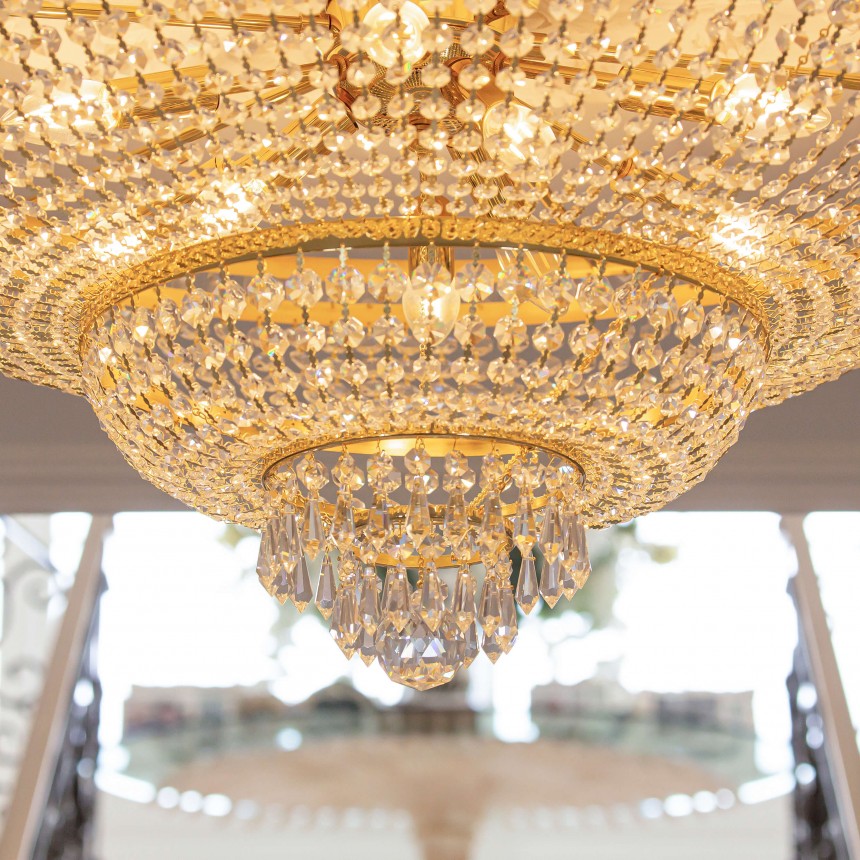 Large Malvern Ceiling Chandelier