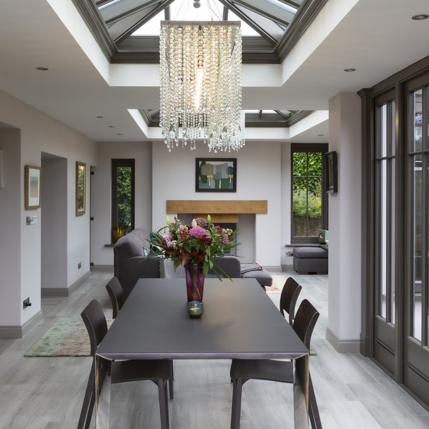 Oxfrod Crystal Rectangular Chandelier