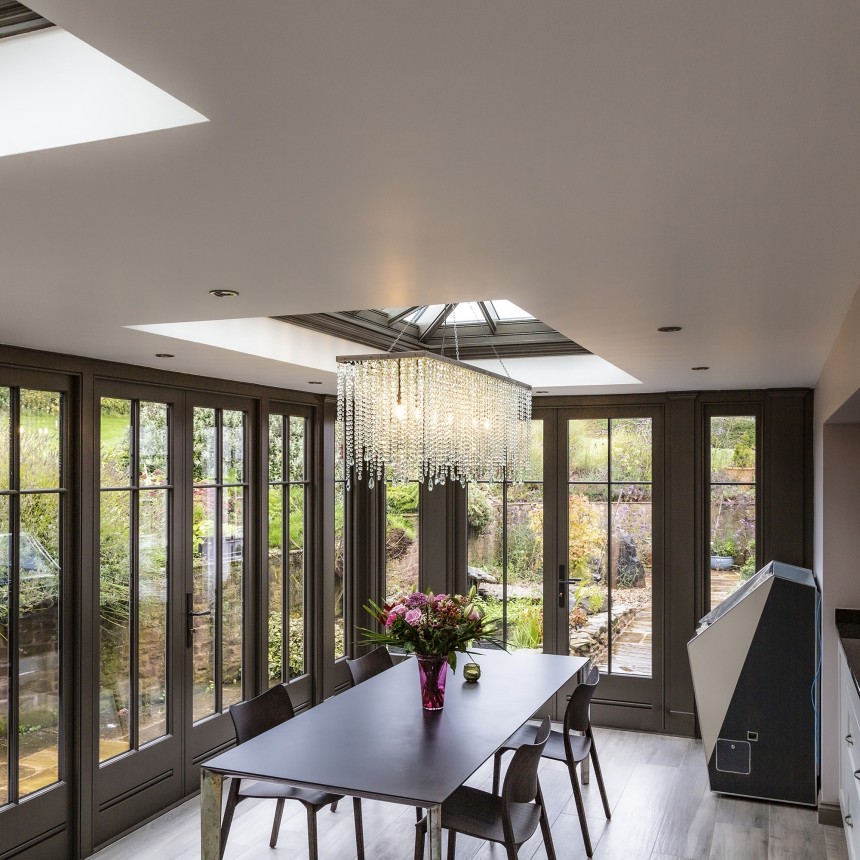 Oxfrod Crystal Rectangular Chandelier