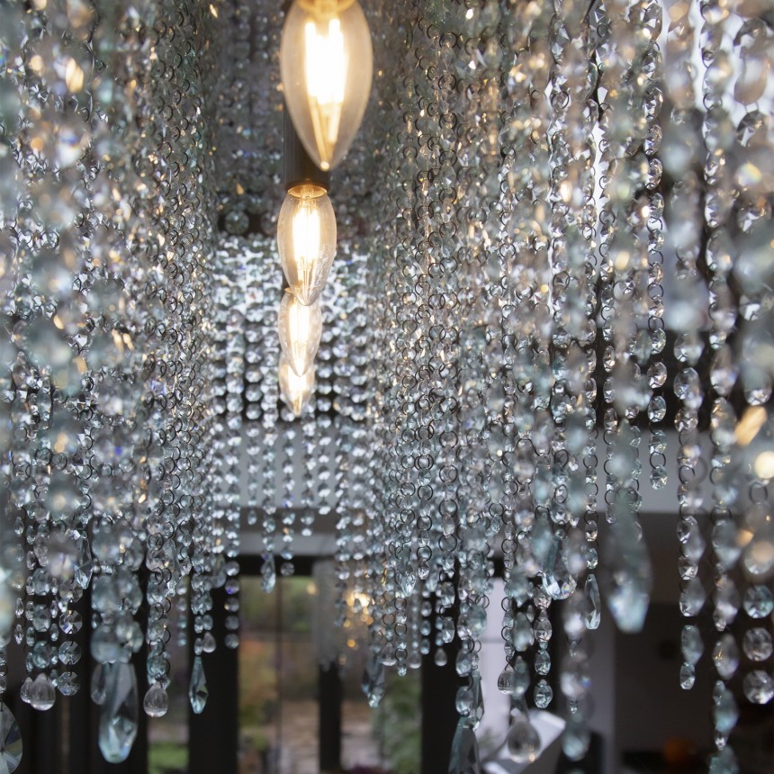 Oxfrod Crystal Rectangular Chandelier