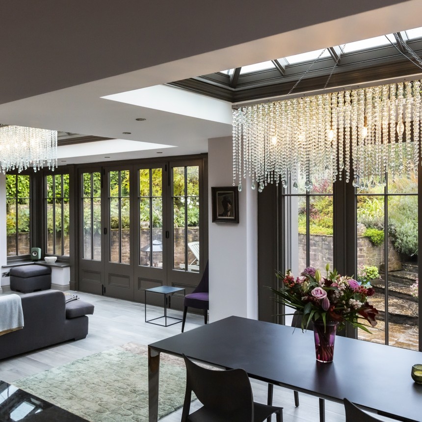 Oxfrod Crystal Rectangular Chandelier