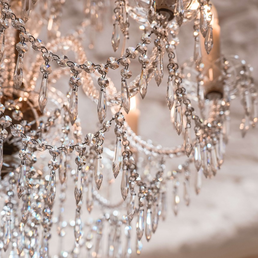 Gergian Belgravia Chandelier Double Antique Brass