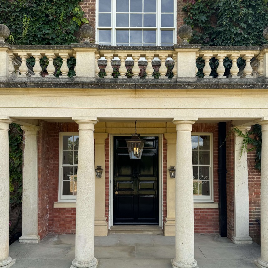 Pitville Outdooe Wall Lantern Small Antique Brass