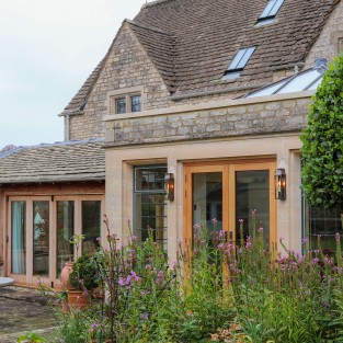 Montpellier Wall Lantern  Tall Antique Brass