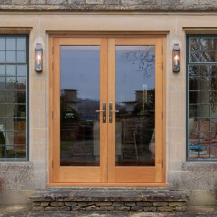 Montpellier Wall Lantern  Tall Antique Brass