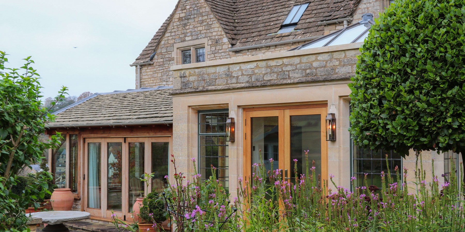 Montpellier Wall Lantern  Tall Antique Brass
