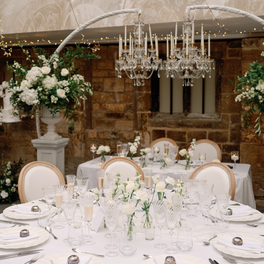 Balmoral Crystal Chandelier – Indoor & Outdoor Hire for Weddings and Special Occasions