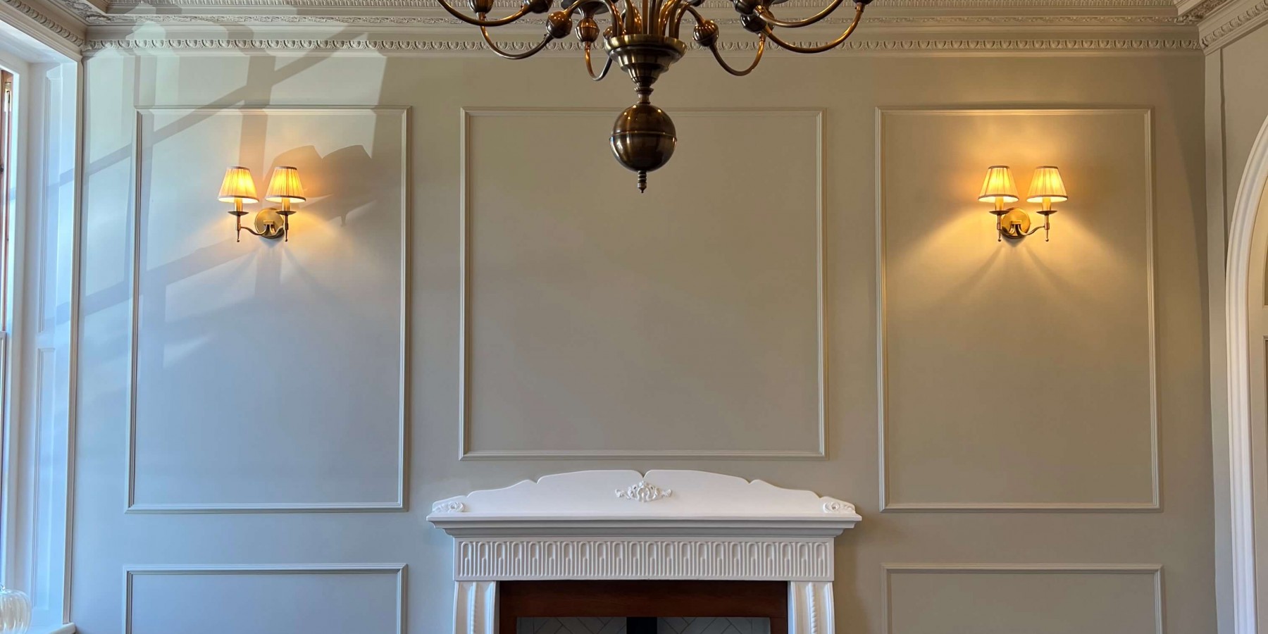 Brass Chandelier in Flemish style