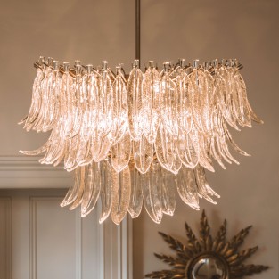 The Feather Chandelier