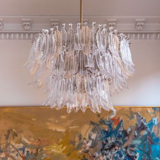 The Feather Chandelier