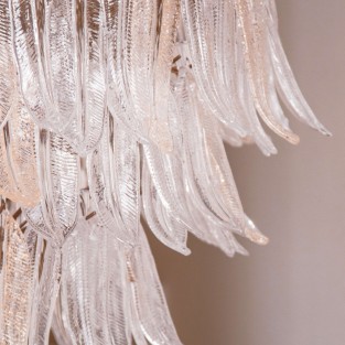 The Feather Chandelier