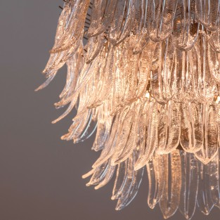 The Feather Chandelier